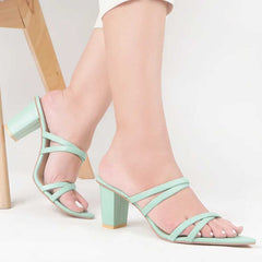 Cool Mint Green Heels