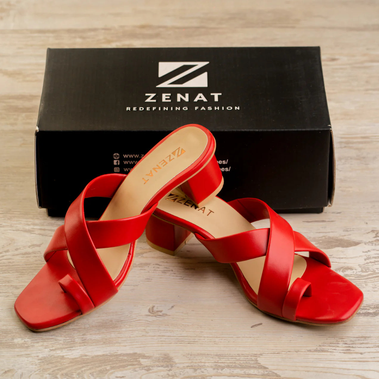 red block heels in pakistan