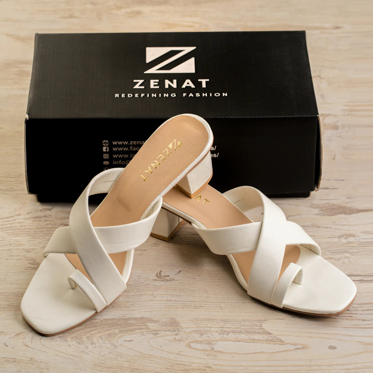 white block heels for women